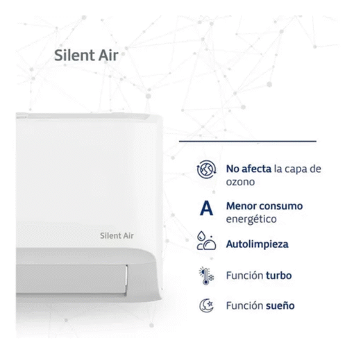 Aire Acondicionado Split Inverter BGH 6500W bsi65wcgt - Image 3