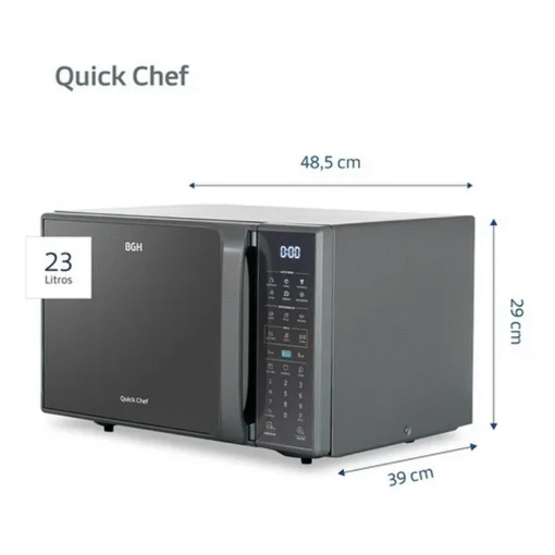 Microondas Bgh Quick Chef Digital Eco 23lts B223ds20 - Image 3