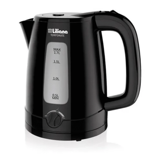 Pava Electrica Liliana Ap175 Tempomate Negra 1,7Lts Reg Temper Color Negro