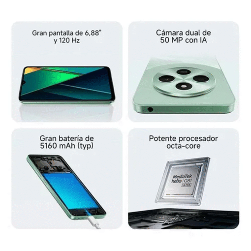 Xiaomi Poco C75 128Gb + 6gb Ram - Image 4