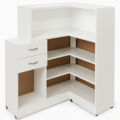 Mostrador comercial en L