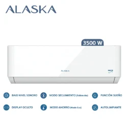 Alternative view of Aire Acondicionado Split F/c Alaska 3500w Blanco