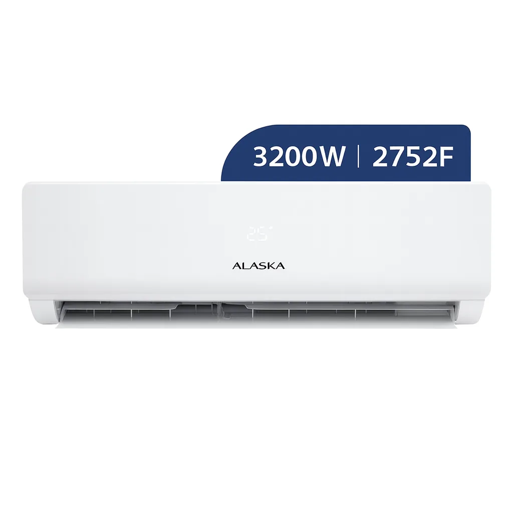 Aire Acondicionado Split F/c Alaska 3200w Blanco