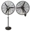 Ventilador Industrial 2 En 1 Pie Pared 30 Pulgadas Hamer's International Por Kacemaster HI-180