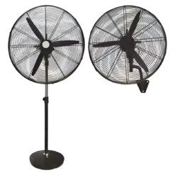 Ventilador Industrial 2 En 1 Pie Pared 30 Pulgadas Hamer's International Por Kacemaster HI-180